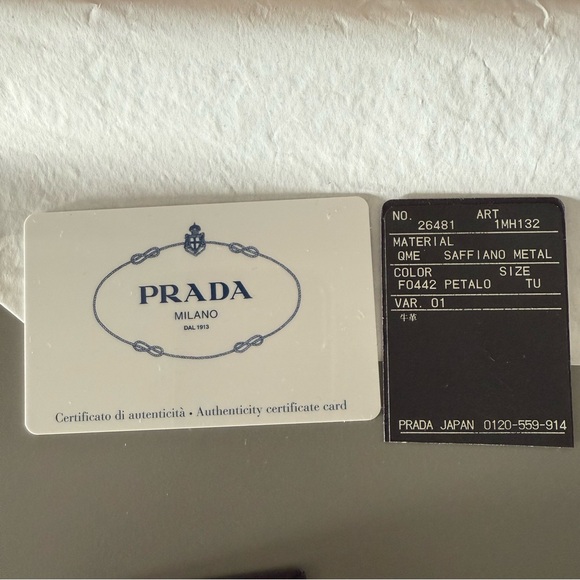 Prada Saffiano Metal Leather Long Continental Wallet - Picture 2 of 11